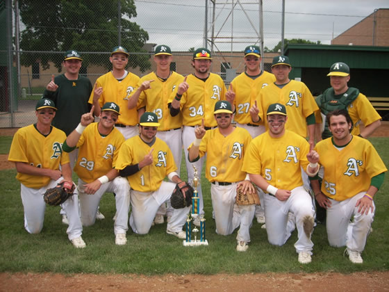 Marshall A's, 2010 Tigertown Classic CHAMPS