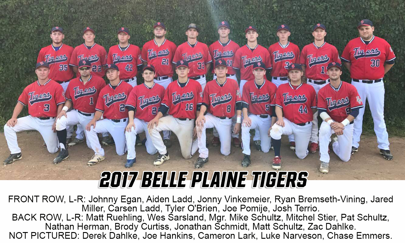 Belle Plaine Tigers Amateur Baseball Site