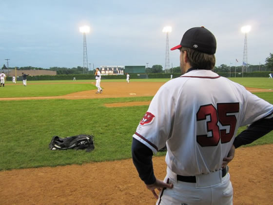 Rob Wagener ponders never giving up an earned run again